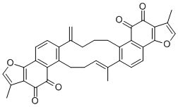 structure of CAS# 630057-39-5, 甘西鼠尾新酮 A