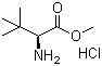 structure of CAS# 63038-27-7, L-tert-Leucine methyl ester hydrochloride