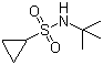 structure of CAS# 630421-42-0, N-(tert-butyl)cyclopropanesulfonamide