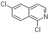 structure of CAS# 630421-73-7, 1,6-Dichloroisoquinoline