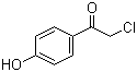 CAS # 6305-04-0, 2-Chloro-4'-hydroxyacetophenone, 2-Chloro-1-(4-hydroxyphenyl)ethan-1-one, 2-Chloro-1-(4-hydroxy-phenyl)ethanone