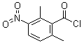 CAS # 6307-78-4, 2,6-Dimethyl-3-nitrobenzoyl chloride, NSC 44279