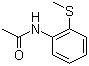 structure of CAS# 6310-41-4, N-乙酰基-2-(甲硫基)苯胺