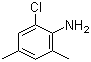 structure of CAS# 63133-82-4, 2-Chloro-4,6-dimethylaniline