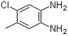structure of CAS# 63155-04-4, 4-Chloro-5-methyl-1,2-phenylenediamine