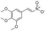 structure of CAS# 6316-70-7, 1,2,3-trimethoxy-5-[(E)-2-nitrovinyl]benzene