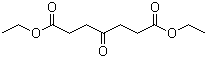 structure of CAS# 6317-49-3, Diethyl 4-oxoheptanedioate