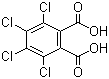 structure of CAS# 632-58-6, 四氯邻苯二甲酸