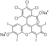 structure of CAS# 632-69-9, 酸性红 94