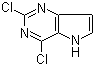 structure of CAS# 63200-54-4, 2,4-二氯吡咯并[3,2-d]嘧啶
