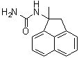 CAS # 6321-51-3, (1,2-Dihydro-1-methyl-1-acenaphthylenyl)urea, NSC 30806