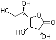 CAS # 6322-07-2, D-(-)-Gulonic acid gamma-lactone, (3R,4S,5S)-5-[(1R)-1,2-Dihydroxyethyl]-3,4-dihydroxyoxolan-2-one