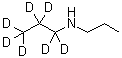 CAS # 63220-61-1, N-Propyl-1-propan-1,1,2,2,3,3,3-d<sub>7</sub>-amine