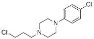 CAS # 6323-14-4, Trazodone Impurity E, 1-(4-chlorophenyl)-4-(3-chloropropyl)piperazine