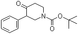 structure of CAS# 632352-56-8, 1-Boc-3-苯基哌啶-4-酮