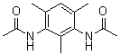 CAS # 6324-20-5, N,N'-(2,4,6-Trimethyl-1,3-phenylene)bisacetamide, NSC 29111