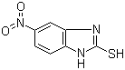 CAS # 6325-91-3, 2-Mercapto-5-nitrobenzimidazole, 5-Nitro-2-benzimidazolethiol