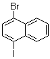 structure of CAS# 63279-58-3, 1-溴-4-碘萘