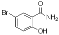 structure of CAS# 6329-74-4, 5-Bromo-2-hydroxybenzamide