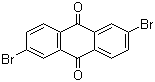 2,6-二溴蒽醌分子结构 (CAS 633-70-5)