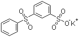 structure of CAS# 63316-43-8, Potassium 3-(phenylsulfonyl)benzenesulfonate