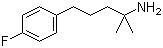 CAS 登录号：63416-84-2, 5-(4-氟苯基)-2-甲基戊-2-胺