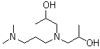 structure of CAS# 63469-23-8, N,N-Dimethyl-N',N'-bis(2-hydroxypropyl)-1,3-propanediamine