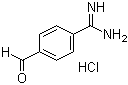 structure of CAS# 63476-93-7, 4-Formylbenzenecarboximidamide hydrochloride