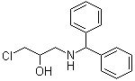 CAS 登录号：63477-43-0, 1-氯-3-[(二苯基甲基)氨基]-2-丙醇