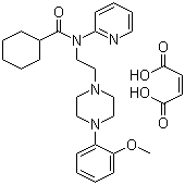 structure of CAS# 634908-75-1, WAY-100635 maleate