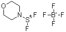 structure of CAS# 63517-33-9, 二氟-4-吗啉基锍四氟硼酸盐