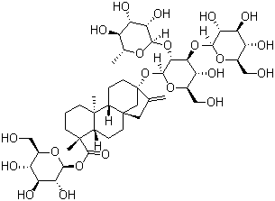 structure of CAS# 63550-99-2, Rebaudioside C