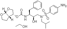 structure of CAS# 635728-49-3, Darunavir ethanolate