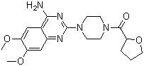 structure of CAS# 63590-64-7, 特拉唑嗪