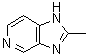 structure of CAS# 63604-59-1, 2-Methyl-1H-imidazo[4,5-c]pyridine