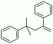 structure of CAS# 6362-80-7, 2,4-Diphenyl-4-methyl-1-pentene