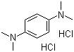 structure of CAS# 637-01-4, N,N,N',N'-Tetramethyl-p-phenylenediamine dihydrochloride