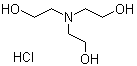 structure of CAS# 637-39-8, 三乙醇胺盐酸盐