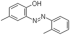 CAS # 6370-43-0, Solvent Yellow 12, Oil Yellow HA, Oil Yellow OPS, Oleal Yellow RE, Yellow HA, 4-Methyl-2-[2-(2-methylphenyl)diazenyl]phenol