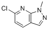 structure of CAS# 63725-52-0, 6-氯-1-甲基-1H-吡唑并[3,4-b]吡啶