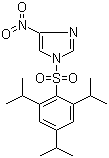 CAS 登录号：63734-76-9, 4-硝基-1-[[2,4,6-三(异丙基)苯基]磺酰基]-1H-咪唑