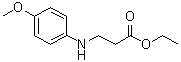 CAS # 63767-58-8, 4-Methoxy-N-[2-(ethoxycarbonyl)ethyl]aniline, N-(4-Methoxyphenyl)-beta-alanine ethyl ester