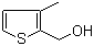 CAS # 63826-56-2, (3-Methylthiophen-2-yl)methanol, 2-(Hydroxymethyl)-3-methylthiophene, 3-Methyl-2-thienylmethanol, 3-Methyl-2-thiophenemethanol