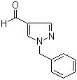 structure of CAS# 63874-95-3, 1-Benzyl-1H-pyrazole-4-carbaldehyde