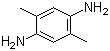 structure of CAS# 6393-01-7, 2,5-二甲基-1,4-苯二胺