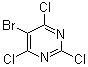 structure of CAS# 63931-21-5, 5-溴-2,4,6-三氯嘧啶