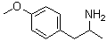 CAS # 64-13-1, 4-Methoxyamphetamine, DL-p-Methoxy-alpha-methylphenethylamine, NSC 32757, PMA, p-Methoxy-alpha-methylphenethylamine, p-Methoxyamphetamine, alpha-Methyl-beta-(p-methoxyphenyl)ethylamine