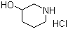 structure of CAS# 64051-79-2, 3-Hydroxypiperidine hydrochloride