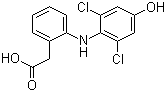structure of CAS# 64118-84-9, 4'-Hydroxydiclofenac