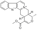 CAS 登录号：642-18-2, 鸭脚木碱